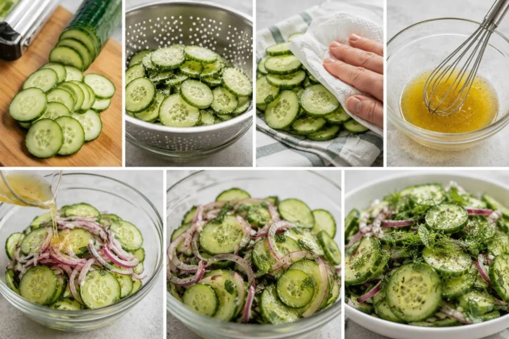 Crunchy Cucumber Salad