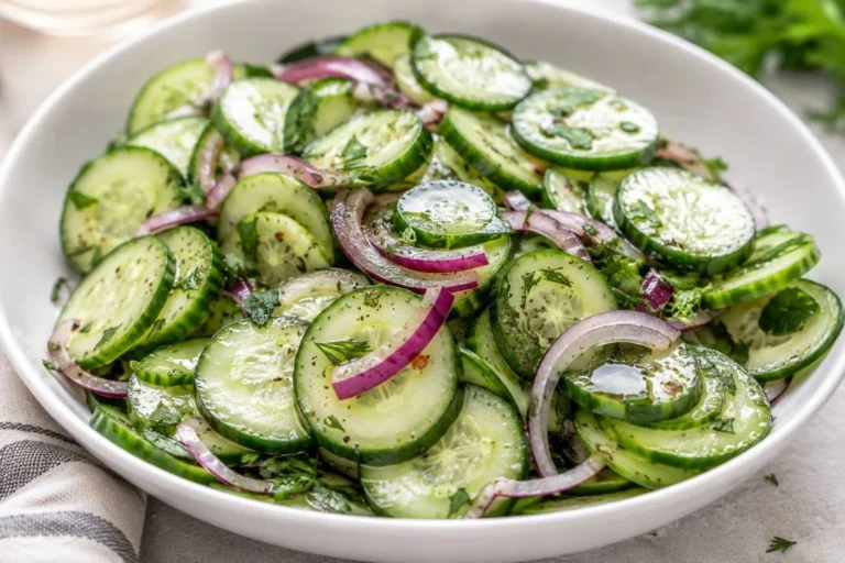 Crunchy Cucumber Salad