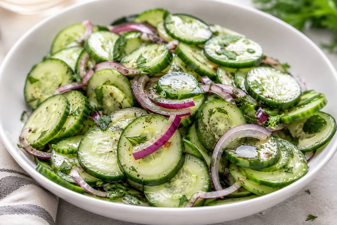 Crunchy Cucumber Salad