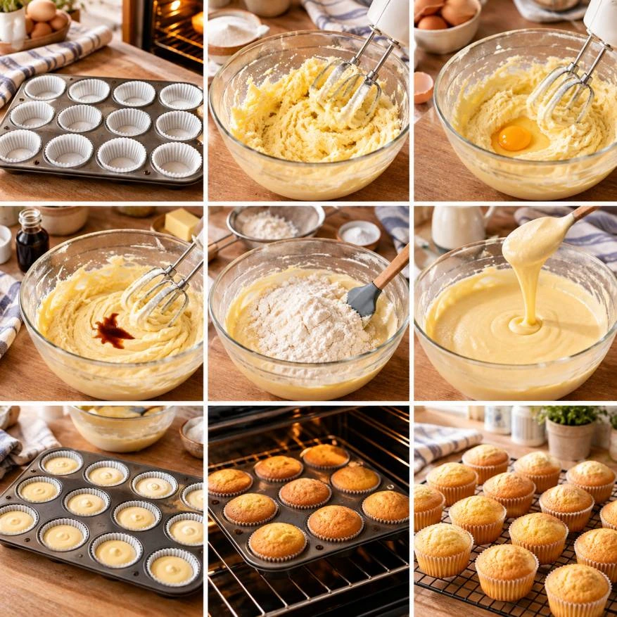 Foolproof Cupcake Recipe