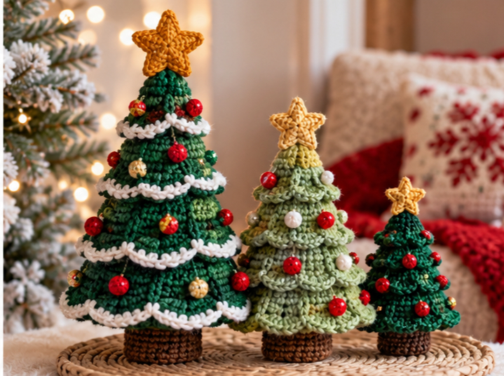 Crochet a Christmas Tree