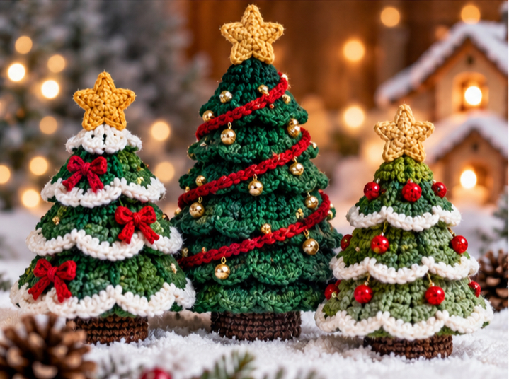 Crochet a Christmas Tree