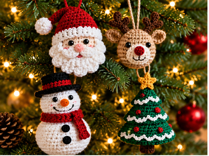 Crochet Christmas Ornaments