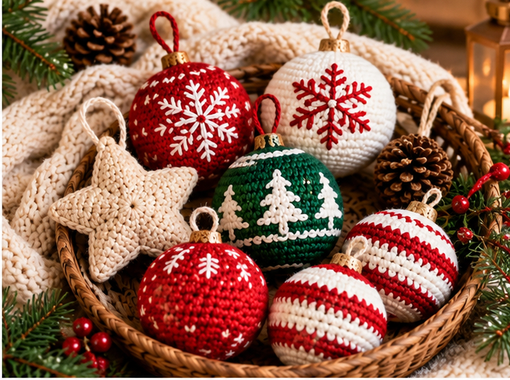 Crochet Christmas Ornaments