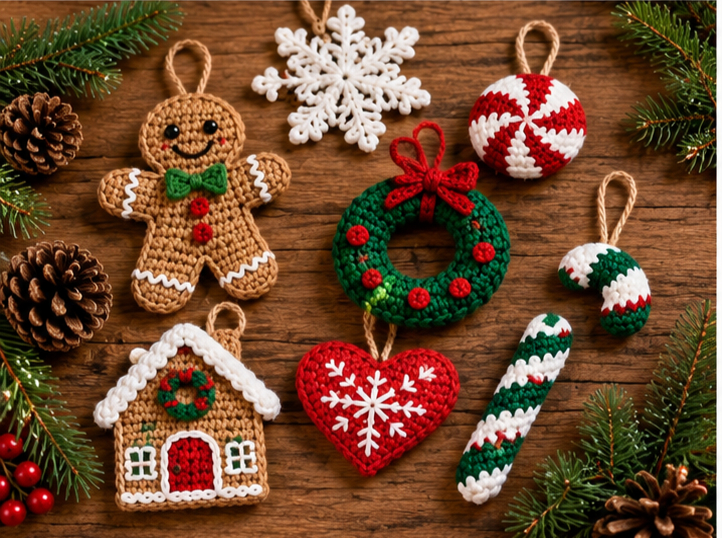 Crochet Christmas Ornaments