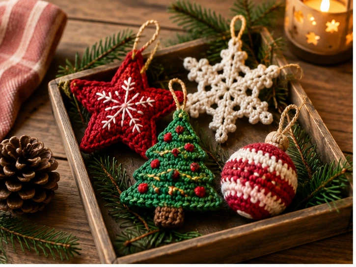 Crochet Christmas Ornaments