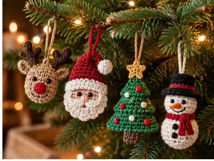 Crochet Christmas Ornaments