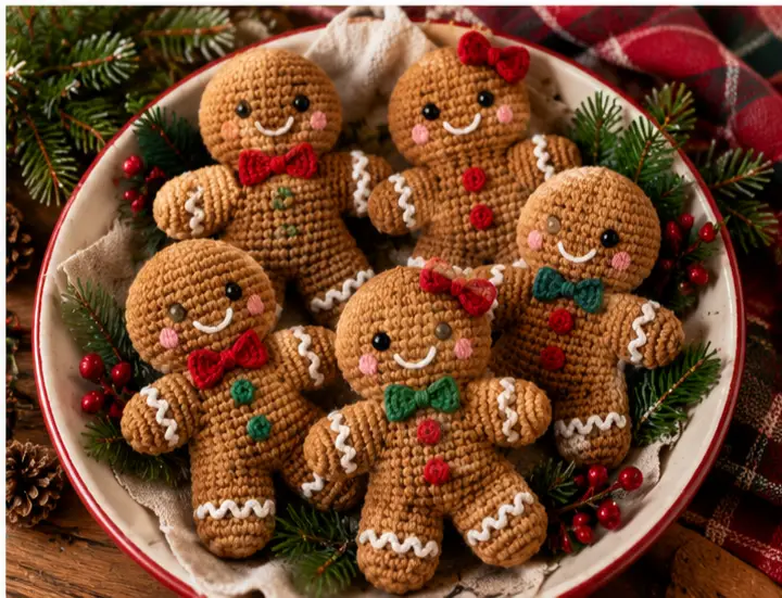 Crochet Gingerbread Man