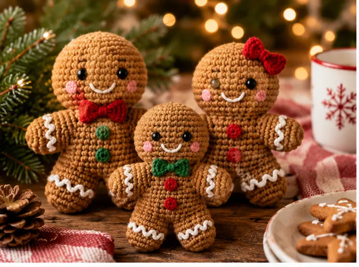 Crochet Gingerbread Man
