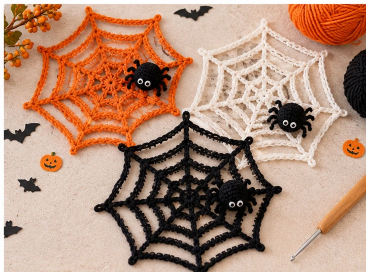 Crochet Spider Web