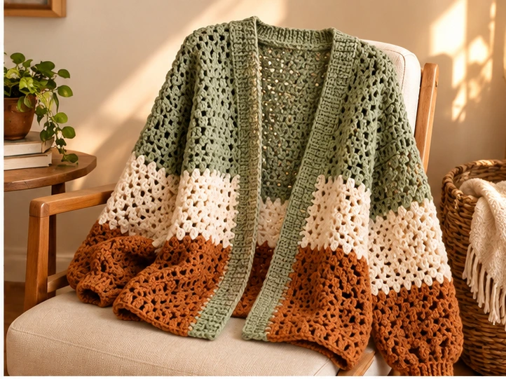 crochet cardigan pattern