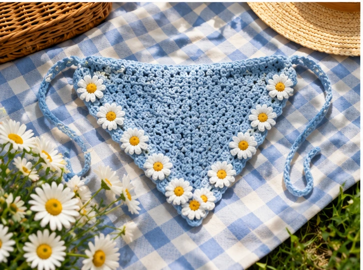 Crochet Bandana Pattern