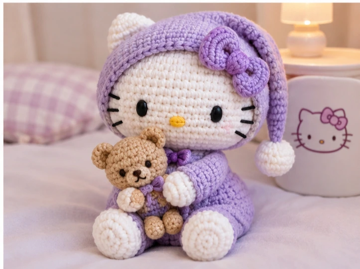 hello kitty amigurumi