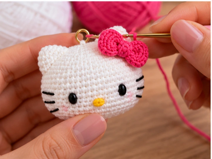 Hello Kitty Keychain Pattern