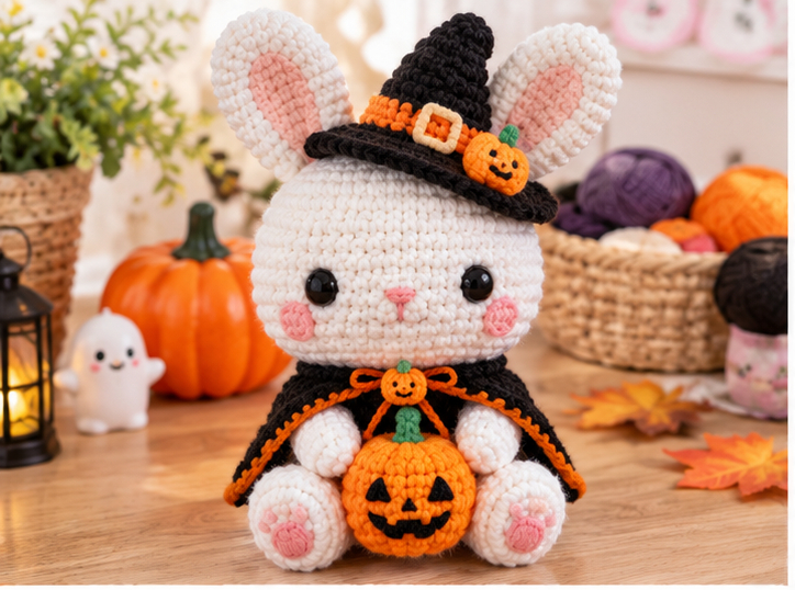 halloween bunny crochet