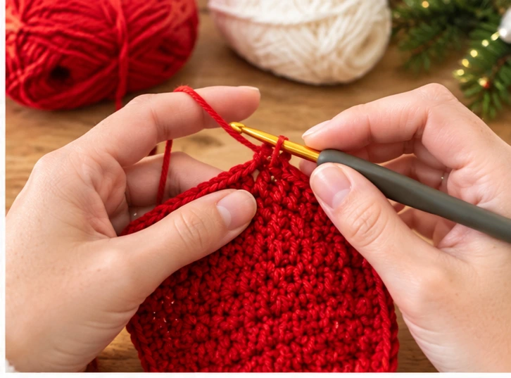 Weihnachten Topflappen häkeln