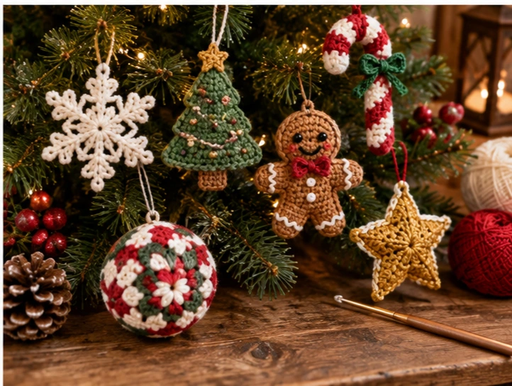 Crochet Ornaments Christmas