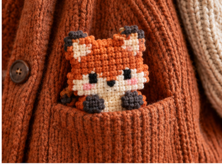 Cute Pixel Art Cute Animals Mini Crochet
