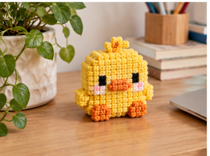 Cute Pixel Art Cute Animals Mini Crochet