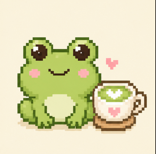 Kawaii Characters Pixel Art