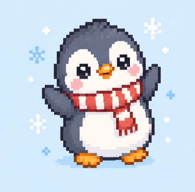 Kawaii Characters Pixel Art