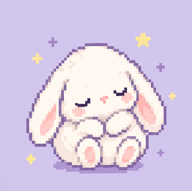 Kawaii Characters Pixel Art