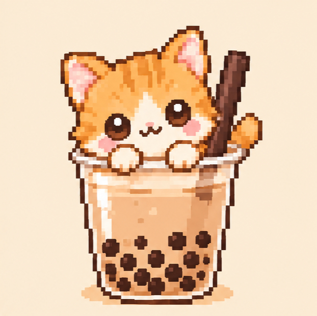 Kawaii Characters Pixel Art