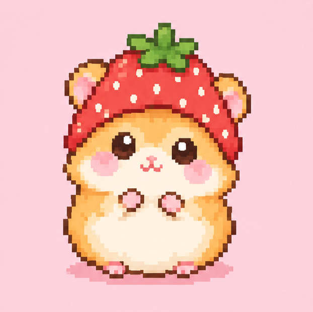 Kawaii Characters Pixel Art