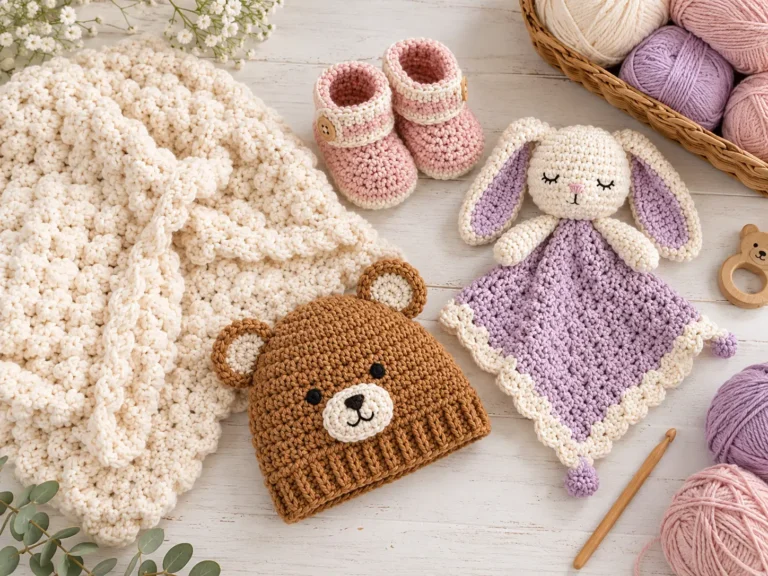 Cute Crochet Baby Stuff Ideas